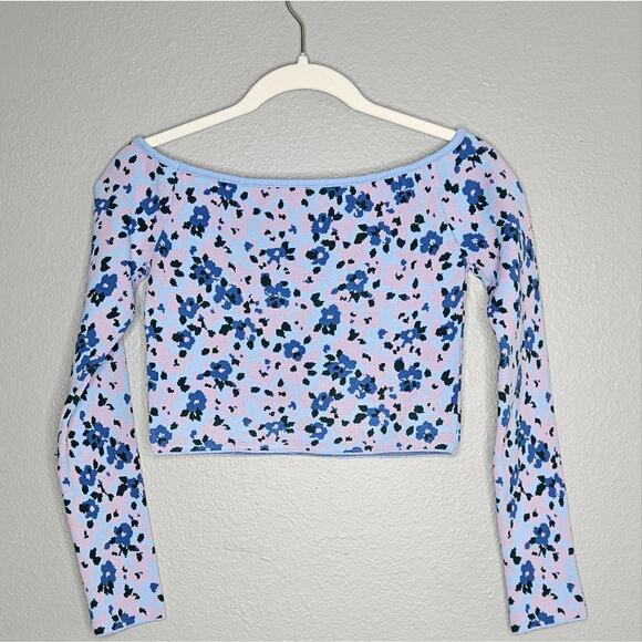 Zara Off the Shoulder Crop Top - Picture 3 of 4